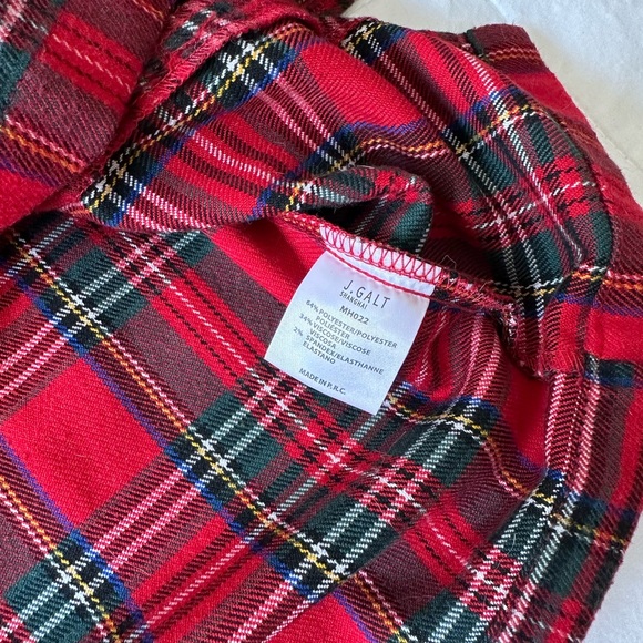 Red Plaid Brandy Melville Cara Skirt - Picture 6 of 15